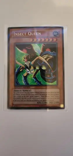 Yu-Gi-Oh Insect Queen CT1-EN005 Secret Rare Limited Edition - Image 1