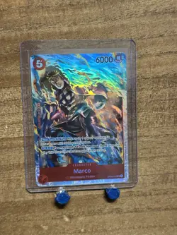 Marco OP03-013 SR Super Rare Pillars of Strength ONE PIECE TCG English - Image 1