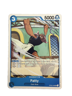 New: One Piece CCG Patty OP03-049 Pillars of Strength Regular Uncommon - Image 1