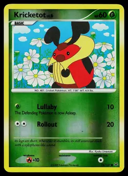 Pokemon Card - Kricketot Platinum 78/127 Common Reverse Holo - Image 1