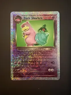 Dark Slowbro 8/110 Legendary Collection Reverse Holo Card DAMAGED - Image 1