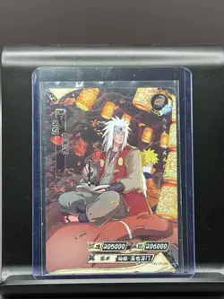 KaYou Naruto TCG CCG Trading Card Jiraiya SSP NR-CR-004 super Rare Box Hit - Image 1