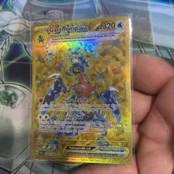 Garchomp EX 260/182 Sv04: Paradox Rift Holo Hyper Rare Pokemon Card NM Gold - Image 2