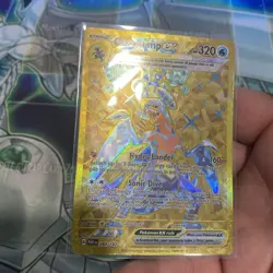 Garchomp EX 260/182 Sv04: Paradox Rift Holo Hyper Rare Pokemon Card NM Gold - Image 5