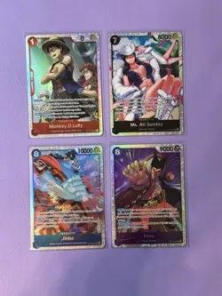 One Piece TCG English OP14- Azure Sea’s 12 Card Lot: SR, SR*, Alt Art, Promo - Image 4