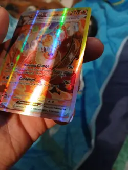 Pokemon TCG Flareon EX Prismatic Evolutions Holo Card 146/131 SV - Image 2
