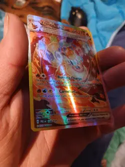 Pokemon TCG Flareon EX Prismatic Evolutions Holo Card 146/131 SV - Image 4