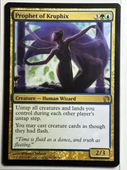 Prophet of Kruphix Theros 199 LP-NM MTG Card B - Image 1