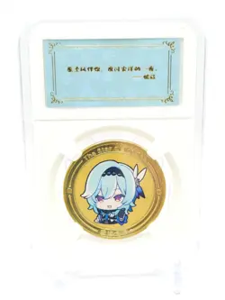 Goddess Story - Collectible Anime Waifu Trading Card Coin - Eula - Image 1
