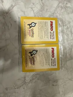 Pokemon Entei Promo Cards SEALED Movie Promo NEW Neo 2001 (2 Cards) - Image 2
