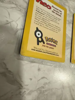 Pokemon Entei Promo Cards SEALED Movie Promo NEW Neo 2001 (2 Cards) - Image 5