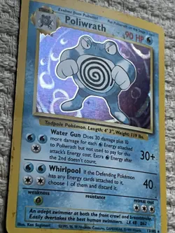Poliwrath - 15/130 - Pokemon Base Set 2 Holo Rare Card WOTC HP - Image 4