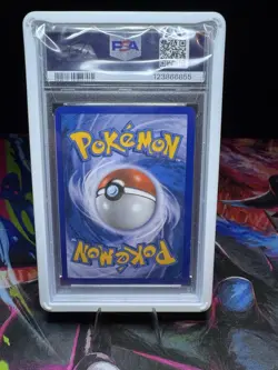 PSA 5 Snorlax Lv.X 111/111 - Rising Rivals - Holo Pokemon Card (with Guard) - Image 3