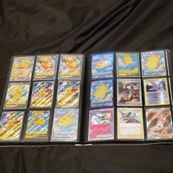 Pokemon Card Collection - Binder Lot Holo, Trainer, Vintage, Modern, Full art - Image 1
