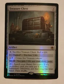 MTG Treasure Chest (AFR Promo) Unique and Miscellaneous Promos FOIL - NM/MINT - Image 1