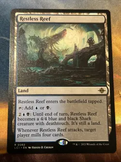 Restless Reef The Lost Caverns of Ixalan Regular NM-M Unplayed MTG 0282 - Image 1