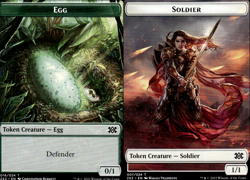 Magic the Gathering -MTG- Egg/Soldier - Image 1