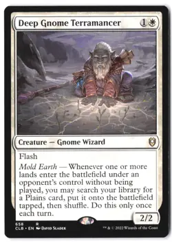Deep Gnome Terramancer 658 CLB MTG NM - Image 1