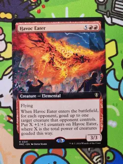 Havoc Eater (Extended Art) Commander: Murders at Karlov Manor Magic MTG MKC - Image 1