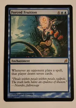 MTG Forced Fruition - Lorwyn Regular - NM/MINT Magic The Gathering - Image 1