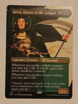MTG Savra, Queen of the Golgari - Secret Lair Drop Regular - NM/MINT Magic - Image 1