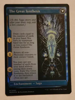 MTG Jin-Gitaxias - The Great Synthesis FOIL - March of the Machine Foil - NM/M - Image 2