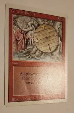 MTG Wheel of Fortune - Revised Edition 3RD Regular - HP Magic The Gathering - Image 3