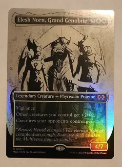 MTG Elesh Norn, Grand Cenobite FOIL March of the Machine Multiverse Legends NM/M - Image 1
