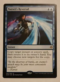MTG Narset's Reversal - War of the Spark Regular - NM/MINT Magic The Gathering - Image 1