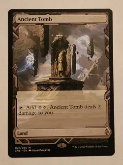 MTG Ancient Tomb - Zendikar Rising Expeditions Regular - NM/MINT Magic - Image 1