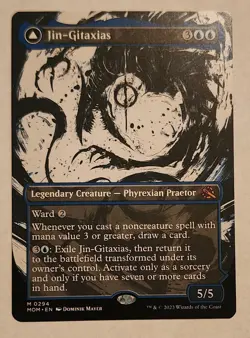 MTG Jin-Gitaxias - The Great Synthesis (Showcase) - MOM - NM/MINT Magic - Image 1