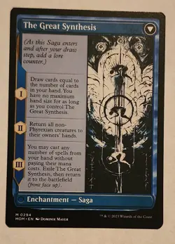 MTG Jin-Gitaxias - The Great Synthesis (Showcase) - MOM - NM/MINT Magic - Image 2