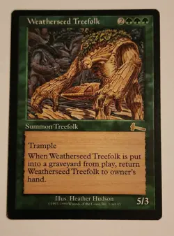 MTG Weatherseed Treefolk - Urza's Legacy Regular - LP Magic The Gathering - Image 1