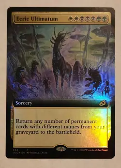 MTG Eerie Ultimatum (Extended Art) FOIL - Ikoria: Lair of Behemoths - NM/MINT - Image 1