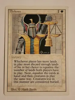 MTG Balance - Revised Edition 3RD Regular - NM/MINT Magic The Gathering - Image 1