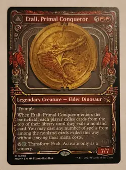 MTG Etali, Primal Conqueror (Showcase) March of the Machine Regular - NM/MINT - Image 1