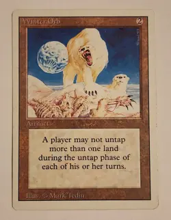 MTG Winter Orb - Revised Edition 3RD Regular - LP Magic The Gathering - Image 1