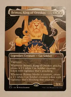 MTG Brimaz, King of Oreskos - Secret Lair Drop Regular - NM/MINT Magic - Image 1