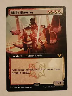 MTG Blade Historian (Extended Art) - Strixhaven: School of Mages Regular - NM/M - Image 1