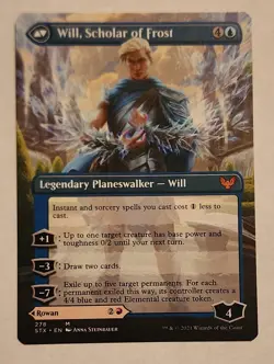 MTG Rowan, Scholar of Sparks (Borderless) Strixhaven: School of Mages Reg - NM/M - Image 2