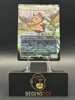 Stiltzkin, Moogle Merchant (Borderless) Final Fantasy Foil 0327 - Image 1