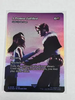 A Promise Fulfilled - Light Up the Stage Showcase FINAL FANTASY Foil #39 - Image 1