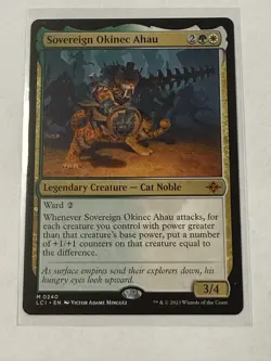 Sovereign Okinec Ahau 240 - The Lost Caverns of Ixalan Magic The Gathering - Image 1