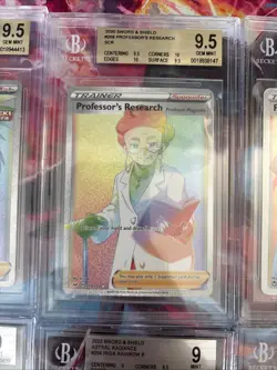 Pokemon 10x Graded Lot Beckett All Rainbow Trainers Lot#29 - Image 5