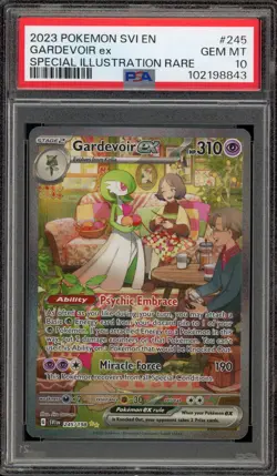 Pokemon Gardevoir ex Scarlet & Violet Special Illustration Rare #245 PSA 10 - Image 1