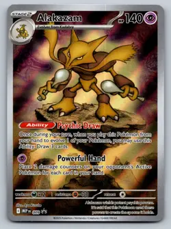 Pokemon Alakazam Promo ME: Mega Evolution Promo 009 NM - Image 1