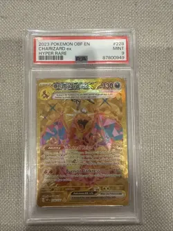 Charizard ex SV03: Obsidian Flames 228/197 Holo Hyper Rare PSA 9 Pokemon TCG - Image 1