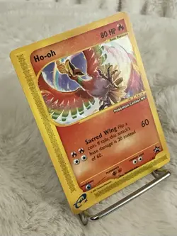 Ho-Oh # 52 WOTC Black Star PROMO "Pokemon Center NY" Stamped Card E- Reader NM - Image 5