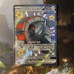 Iron Treads ex (SVP 73) black star promo rare Pokemon card - Image 1