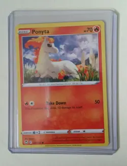 Pokemon TCG Silver Tempest: Ponyta (021/195) - Common - Near Mint - Image 1